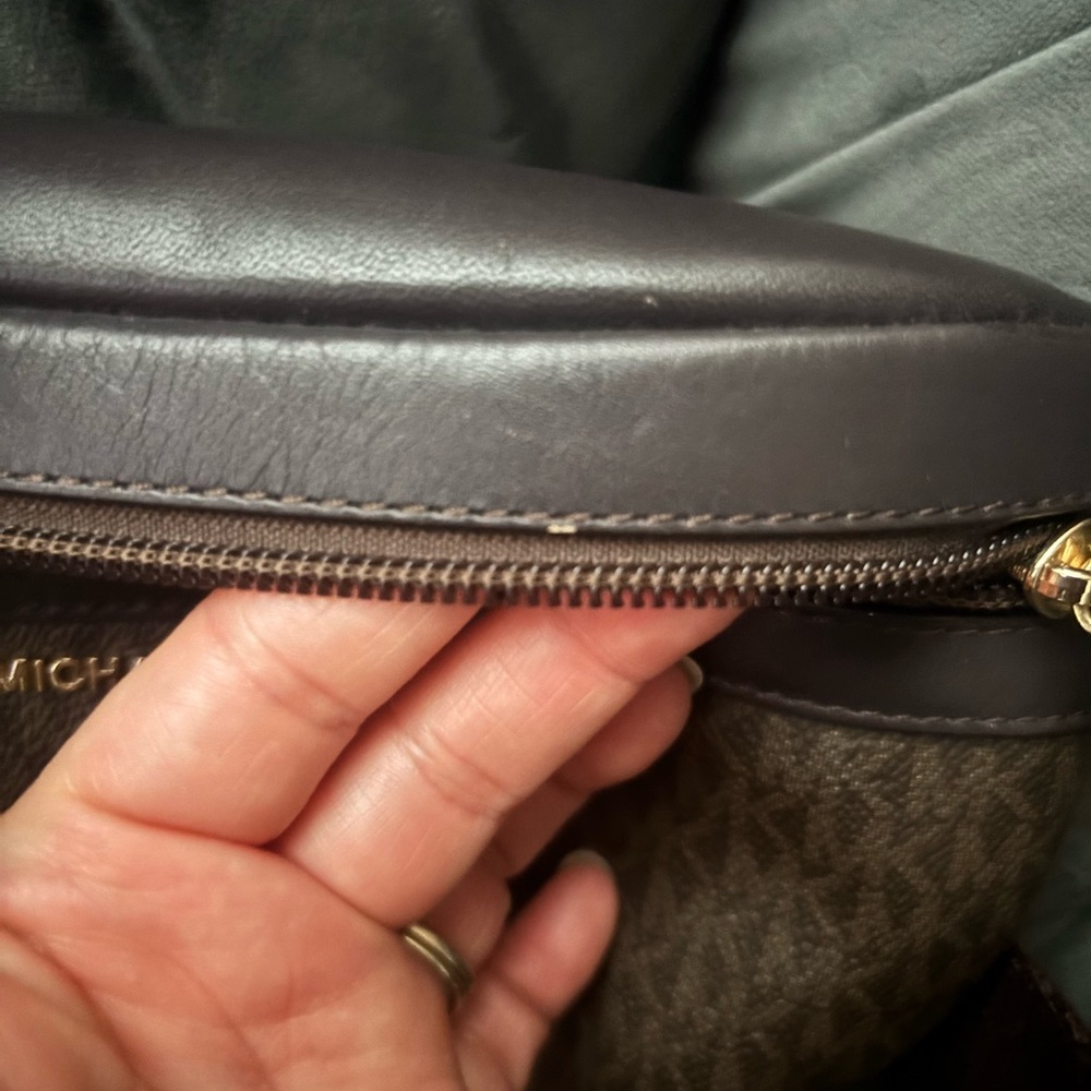Michael Kors Dark Brown Belt Bag - Picture 5 of 6